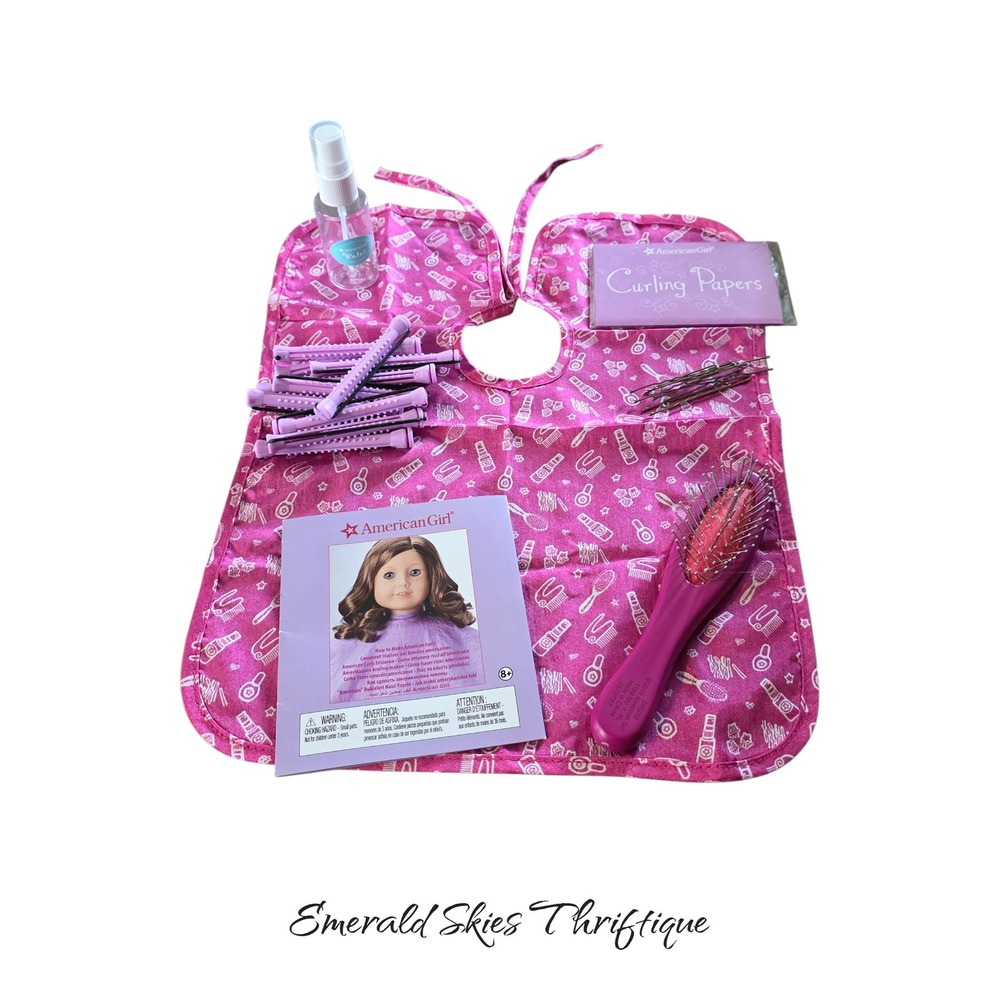 American Girl Doll How to get American curls Hair styling Set accessories